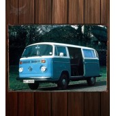 Металлическая табличка Volkswagen T2 Bus